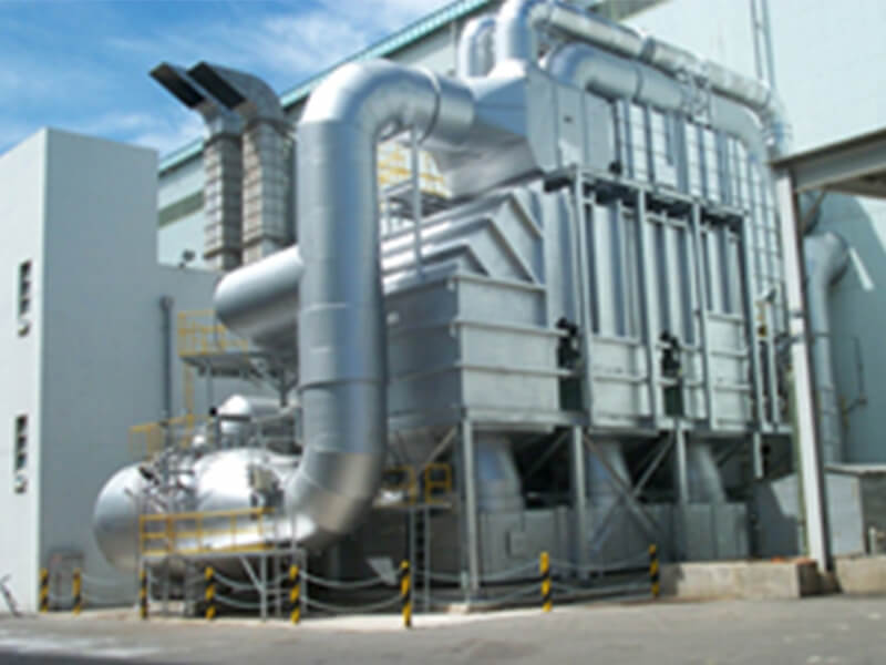 30,000 SCFM 3-Chamber Stainless Steel Regenerative Thermal Oxidizer (RTO)