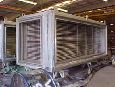 SCFM Shell & tube heat recovery system